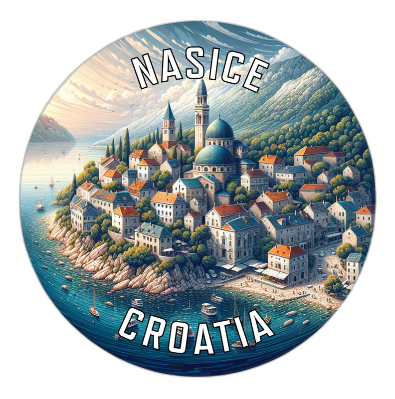 Nasice Croatia Souvenir Vinyl Decal Sticker 6-Inch