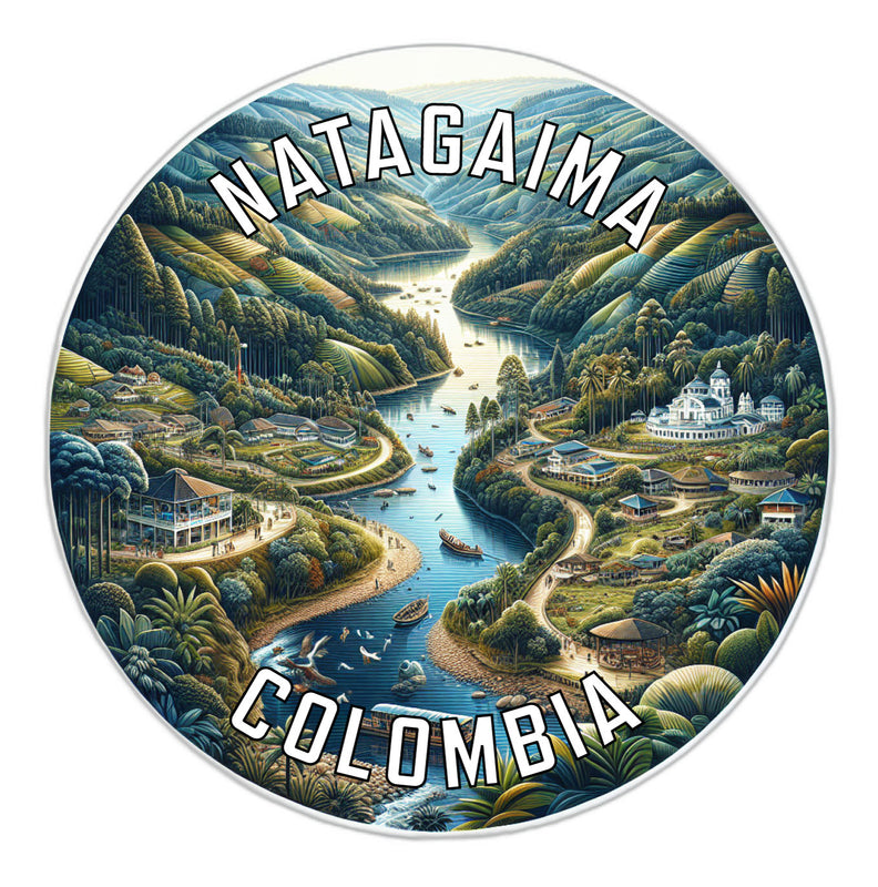 Natagaima Colombia Souvenir Vinyl Decal Sticker 2-Inch