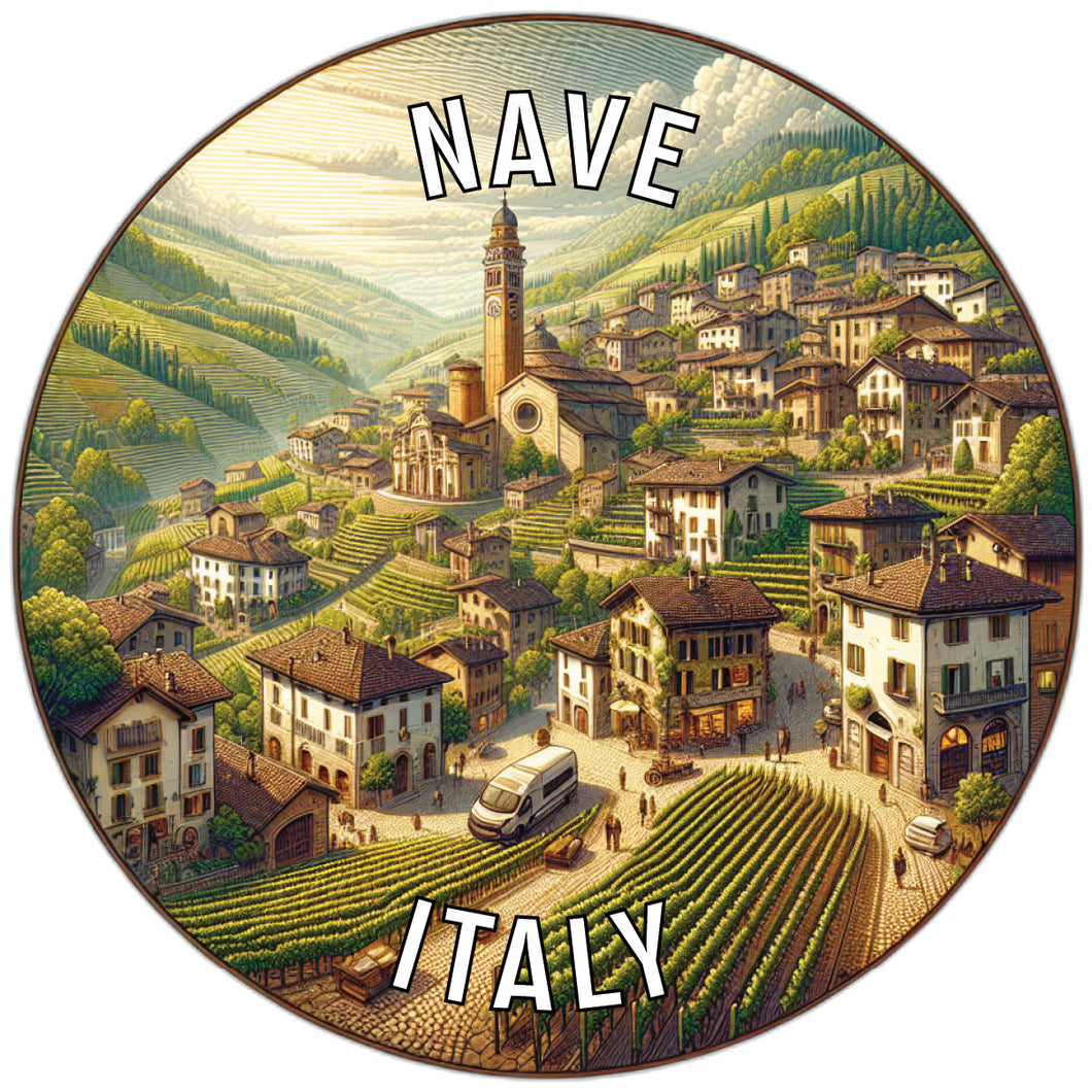 Nave Italy Souvenir Vinyl Decal Sticker 6-Inch