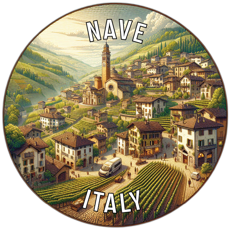 Nave Italy Souvenir Vinyl Decal Sticker 6-Inch