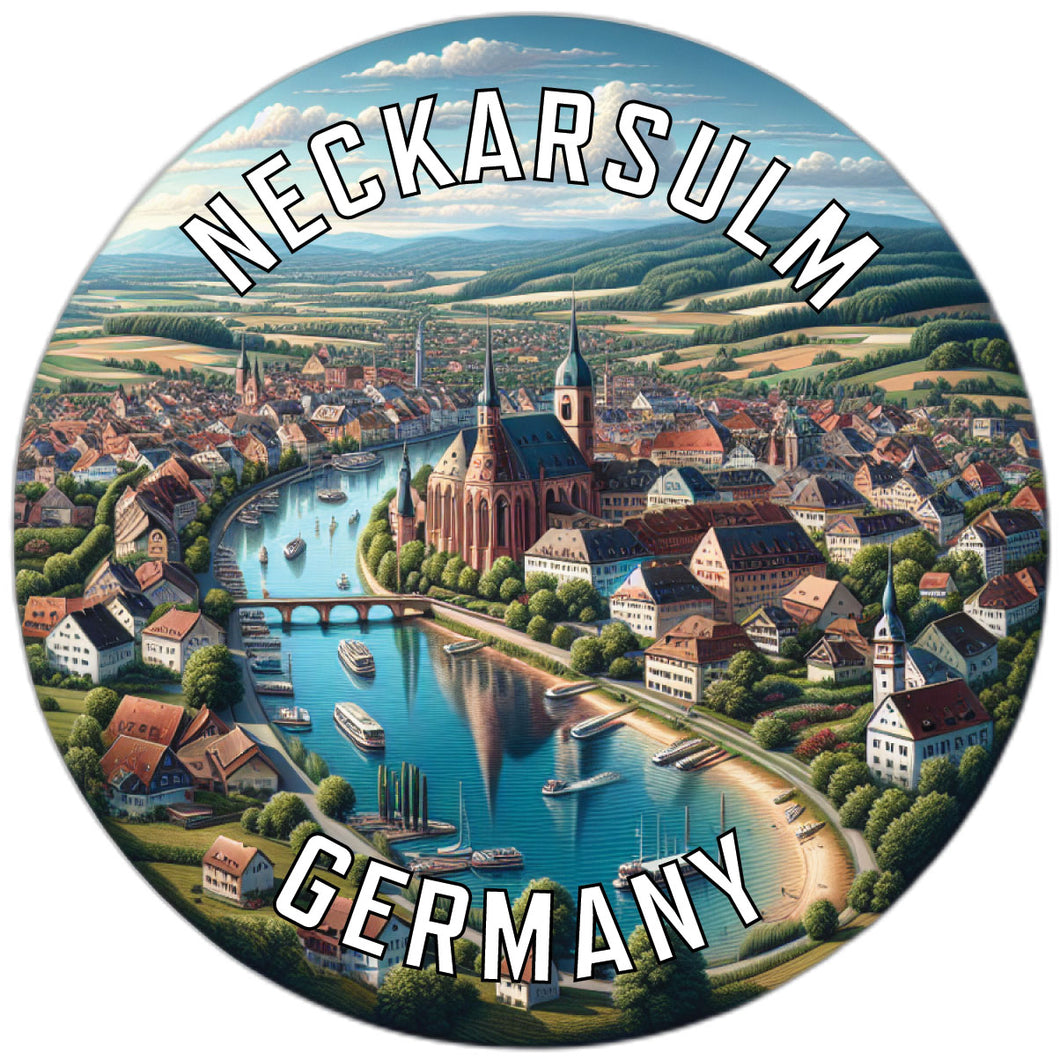 Neckarsulm Germany Souvenir Vinyl Decal Sticker 6-Inch