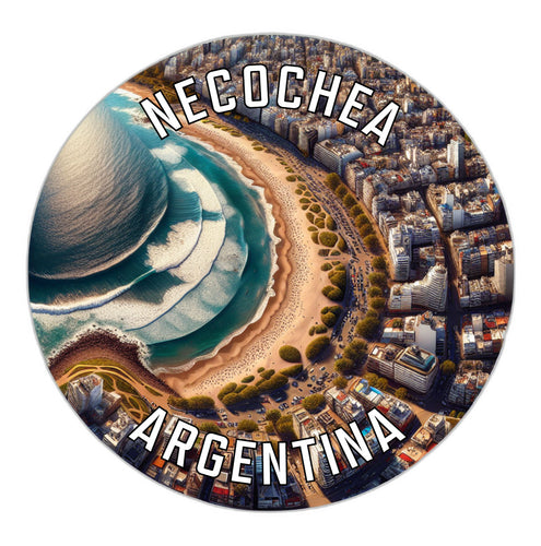 Necochea Argentina Souvenir Die Cut Flat Magnet 6-Inch