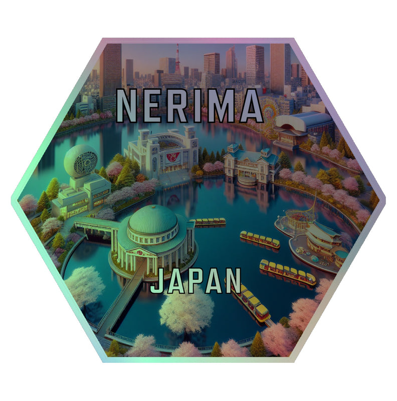 Nerima Japan Souvenir Vinyl Decal Sticker 2-Inch