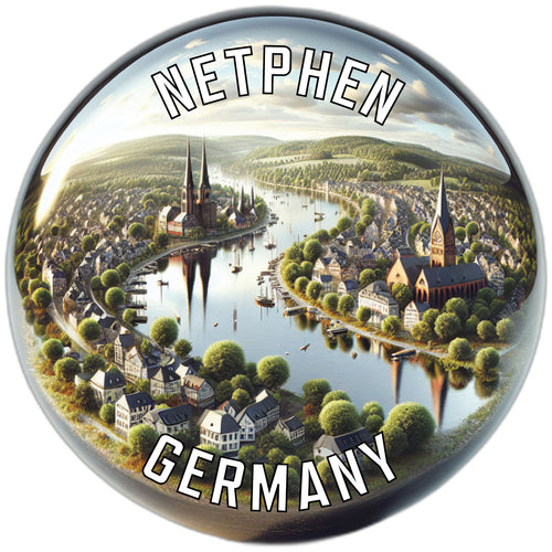 Netphen Germany Souvenir Vinyl Decal Sticker 6-Inch