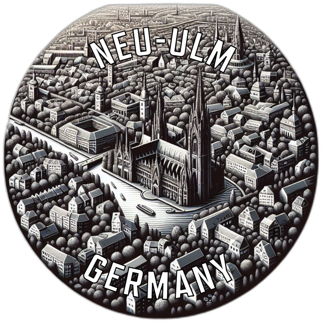 Neu Ulm Germany Souvenir Vinyl Decal Sticker 4-Inch