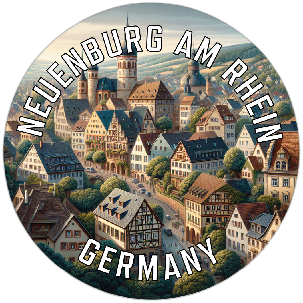 Neuenburg am Rhein Germany Souvenir Vinyl Decal Sticker 6-Inch