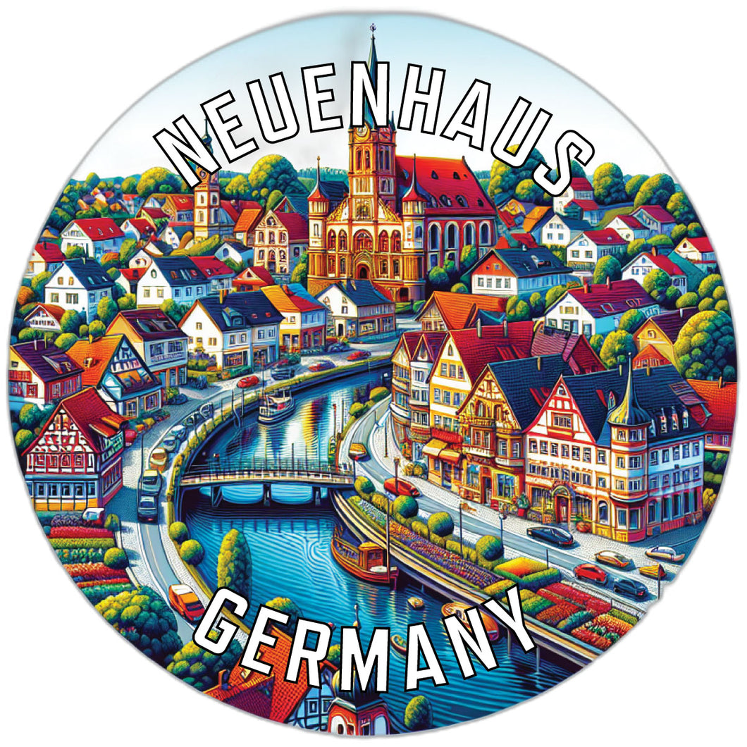 Neuenhaus Germany Souvenir Vinyl Decal Sticker 2-Inch