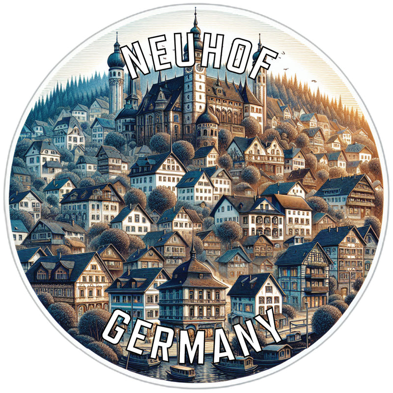 Neuhof Germany Souvenir Vinyl Decal Sticker 4-Inch