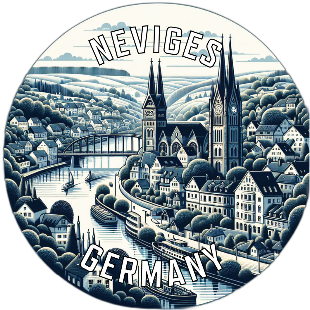 Neviges Germany Souvenir Vinyl Decal Sticker 2-Inch