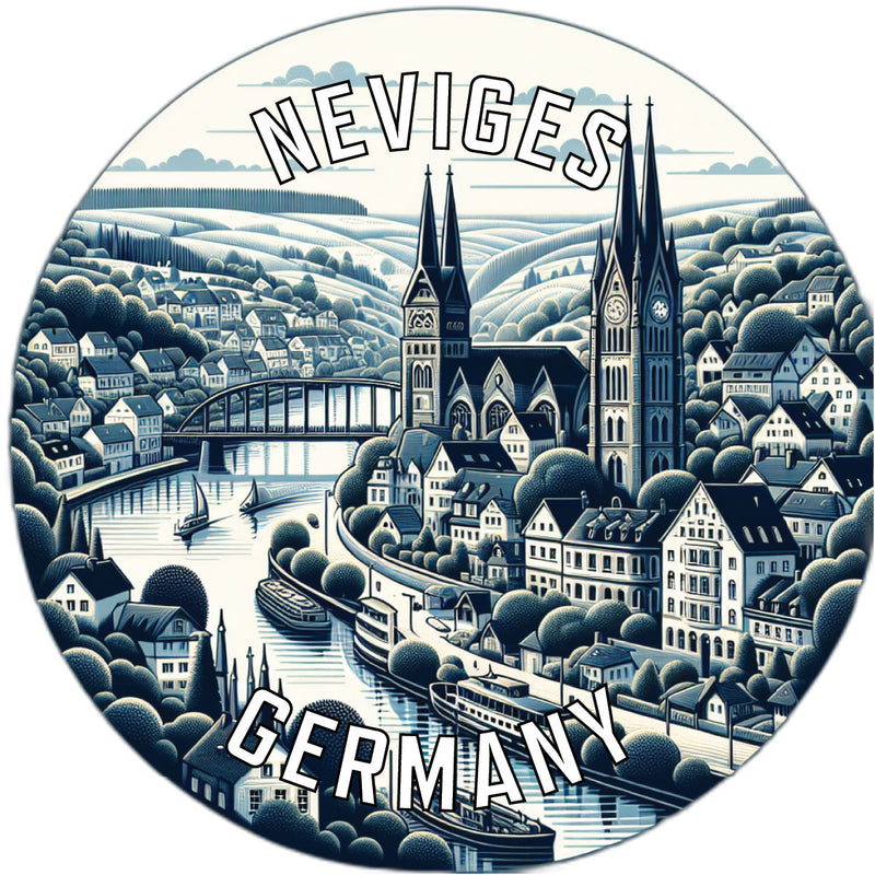Neviges Germany Souvenir Vinyl Decal Sticker 2-Inch
