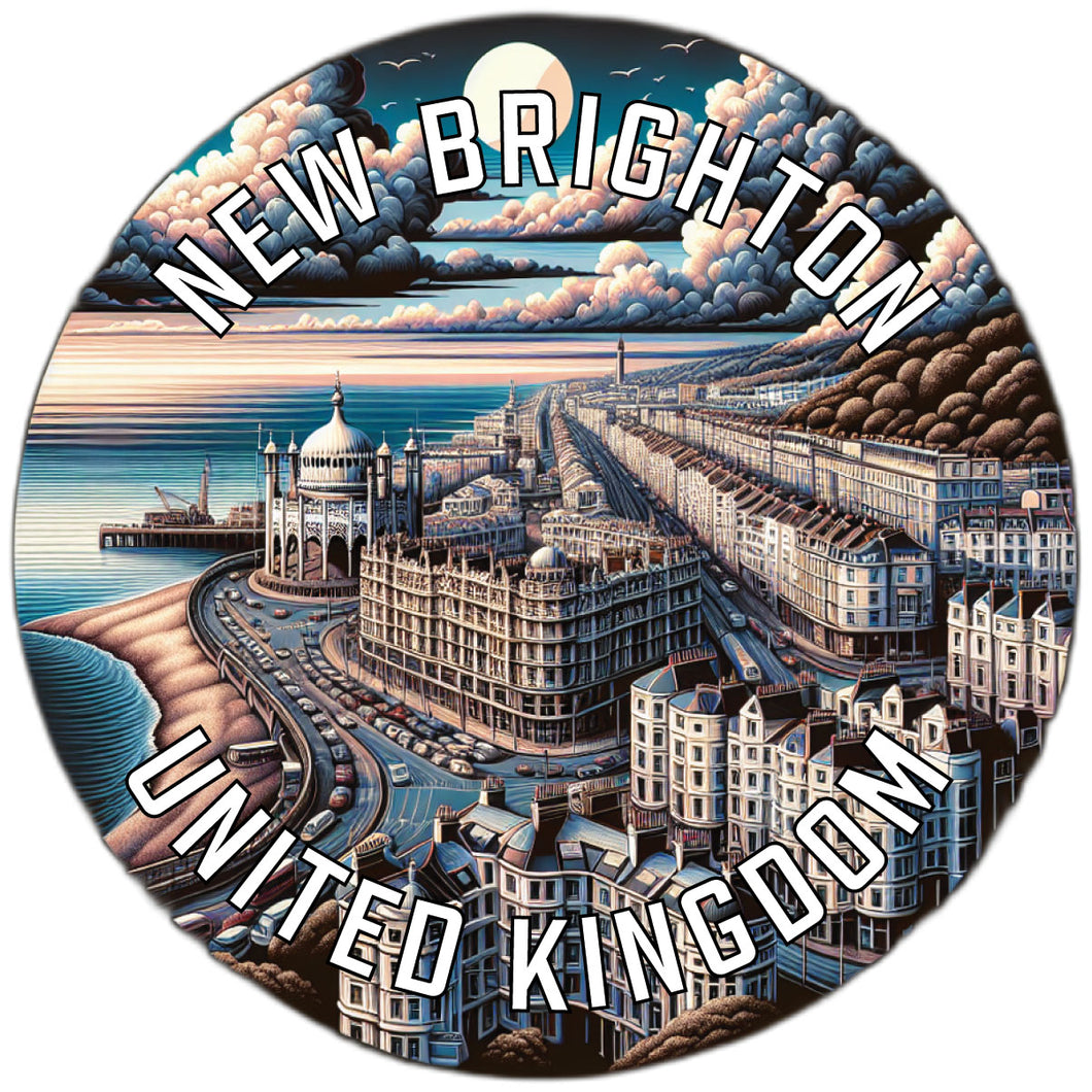New Brighton United Kingdom Souvenir Vinyl Decal Sticker 4-Inch