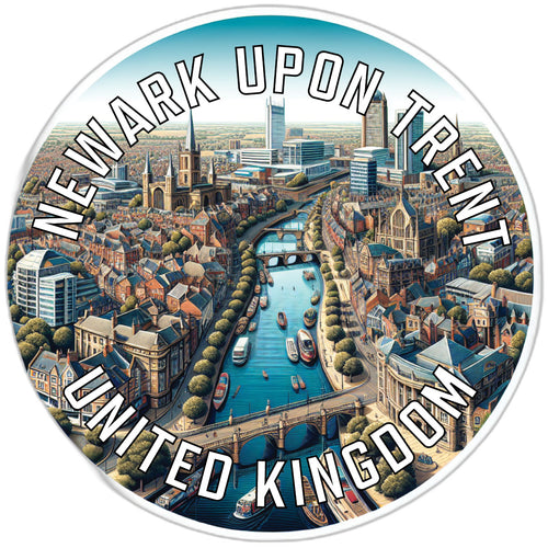 Newark upon Trent United Kingdom Souvenir Vinyl Decal Sticker 6-Inch