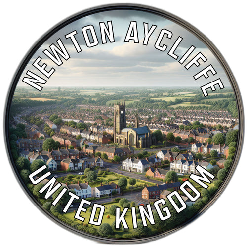 Newton Aycliffe United Kingdom Souvenir Vinyl Decal Sticker 6-Inch