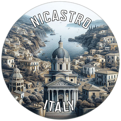 Nicastro Italy Souvenir Vinyl Decal Sticker 2-Inch
