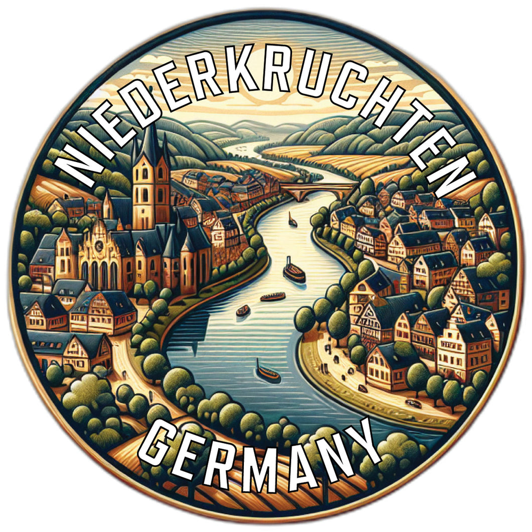 Niederkruchten Germany Souvenir Vinyl Decal Sticker 2-Inch