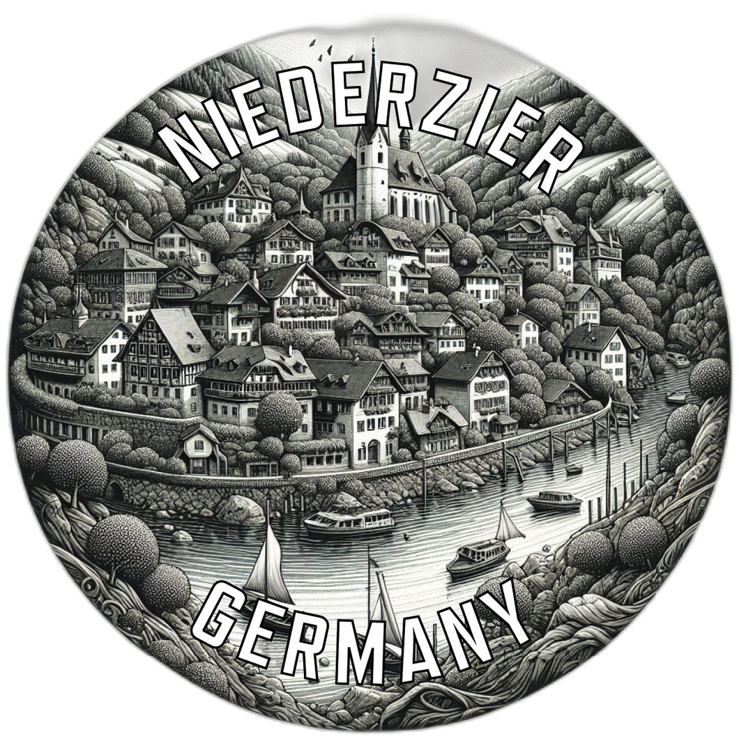 Niederzier Germany Souvenir Vinyl Decal Sticker 6-Inch