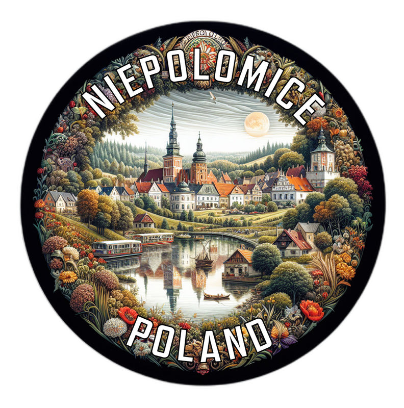 Niepolomice Poland Souvenir Vinyl Decal Sticker 2-Inch