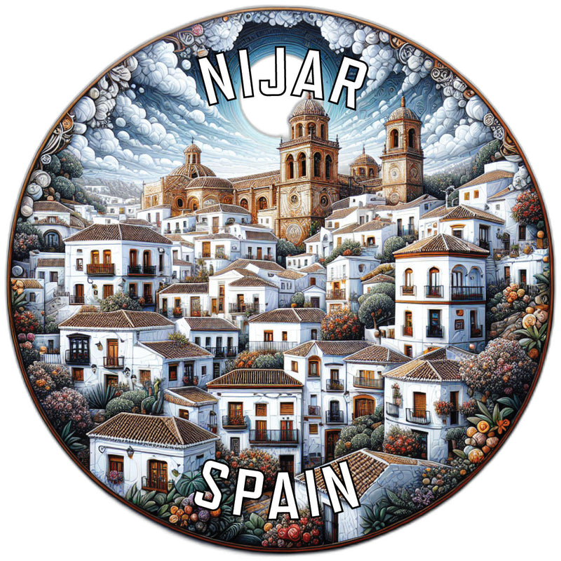 Nijar Spain Souvenir Vinyl Decal Sticker 2-Inch