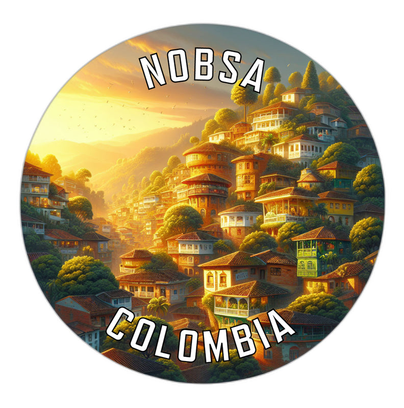 Nobsa Colombia Souvenir Vinyl Decal Sticker 2-Inch