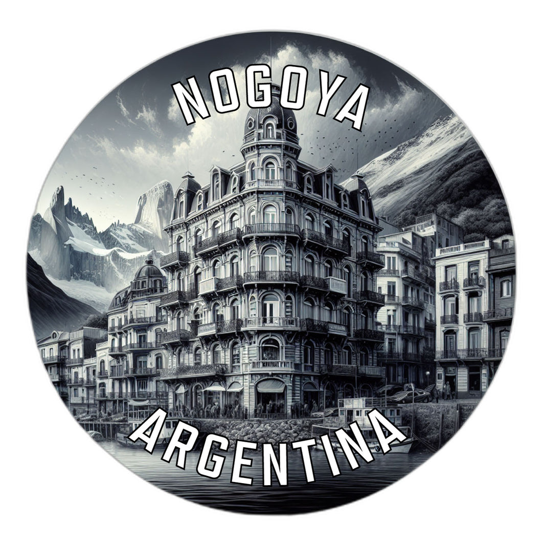 Nogoya Argentina Souvenir Die Cut Flat Magnet 2-Inch