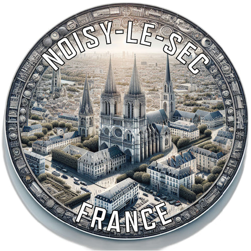 Noisy le Sec France Souvenir Vinyl Decal Sticker 2-Inch