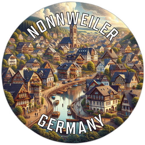 Nonnweiler Germany Souvenir Vinyl Decal Sticker 6-Inch