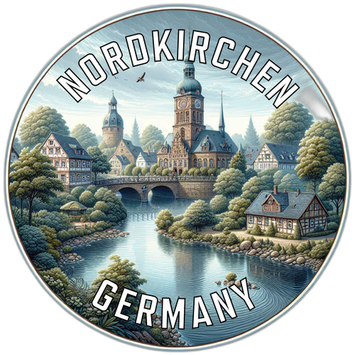 Nordkirchen Germany Souvenir Vinyl Decal Sticker 6-Inch