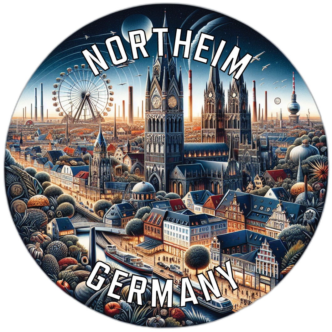 Northeim Germany Souvenir Vinyl Decal Sticker 2-Inch