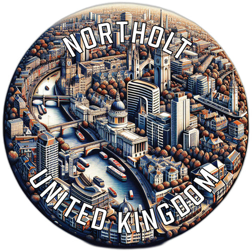 Northolt United Kingdom Souvenir Vinyl Decal Sticker 2-Inch