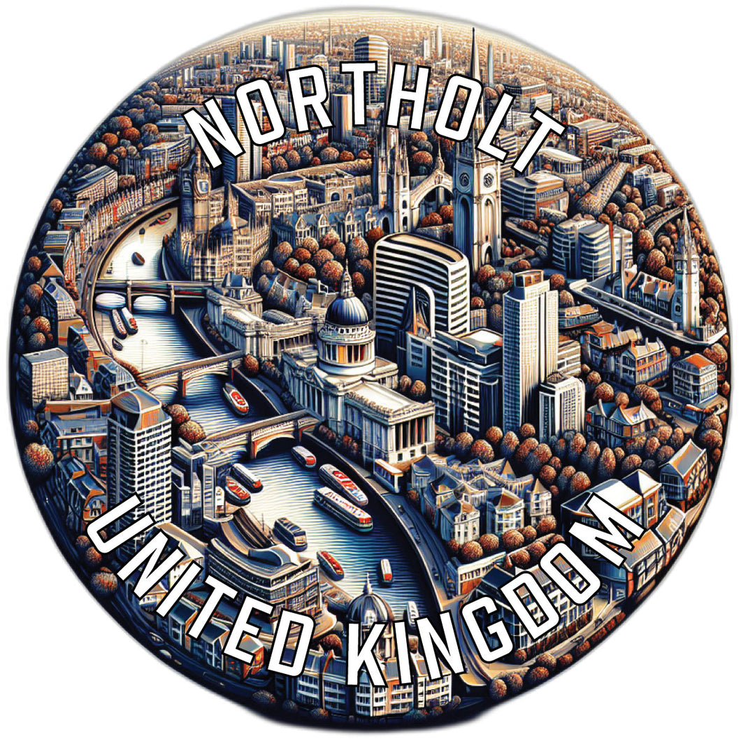 Northolt United Kingdom Souvenir Vinyl Decal Sticker 2-Inch