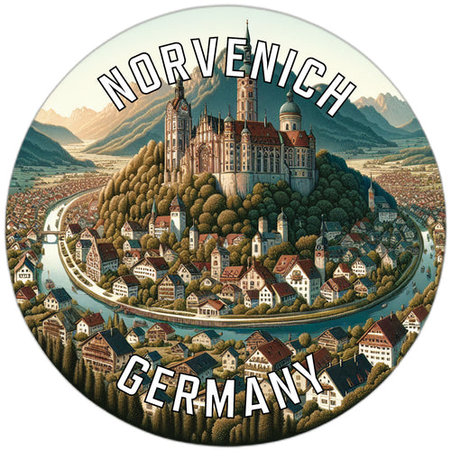 Norvenich Germany Souvenir Vinyl Decal Sticker 6-Inch
