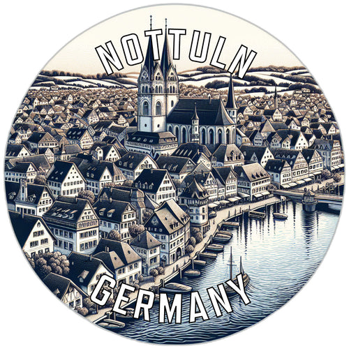 Nottuln Germany Souvenir Vinyl Decal Sticker 2-Inch