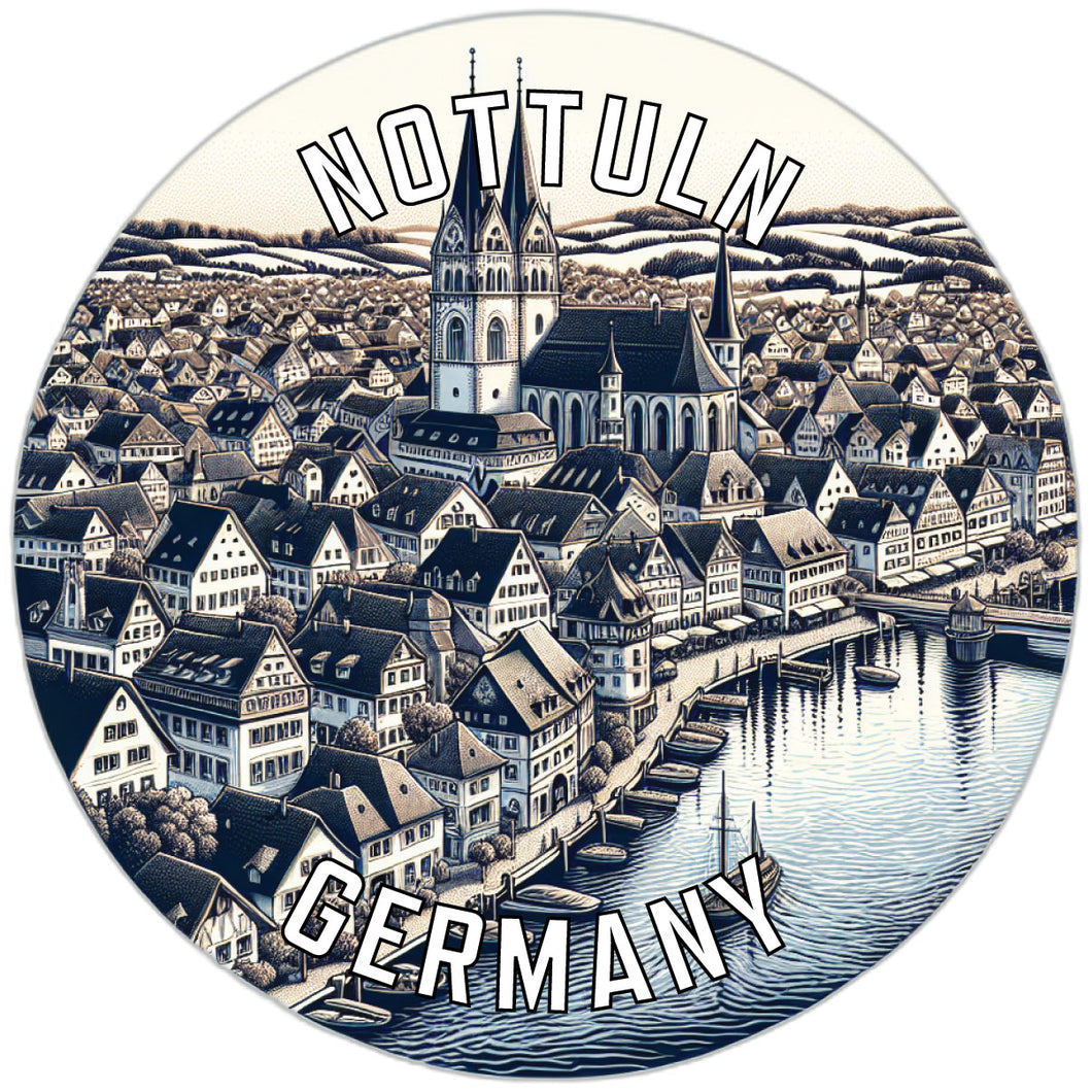 Nottuln Germany Souvenir Vinyl Decal Sticker 2-Inch
