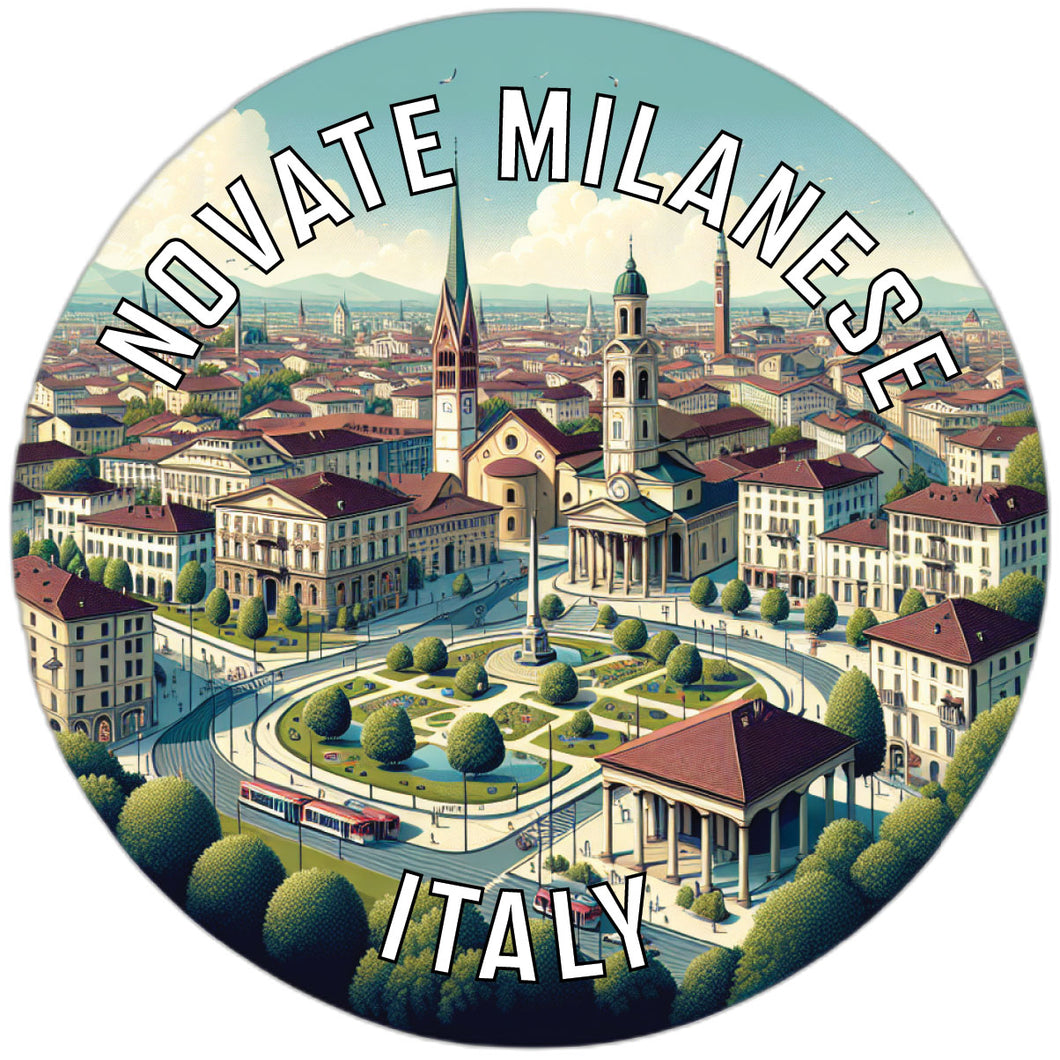 Novate Milanese Italy Souvenir Vinyl Decal Sticker 6-Inch