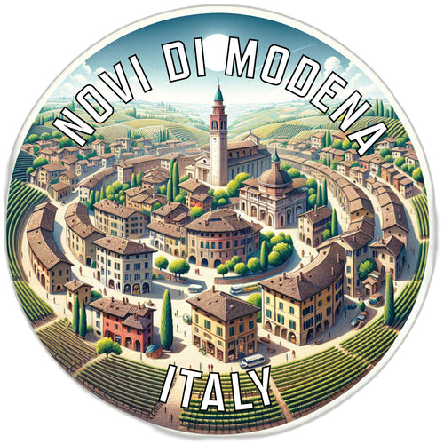 Novi di Modena Italy Souvenir Vinyl Decal Sticker 2-Inch