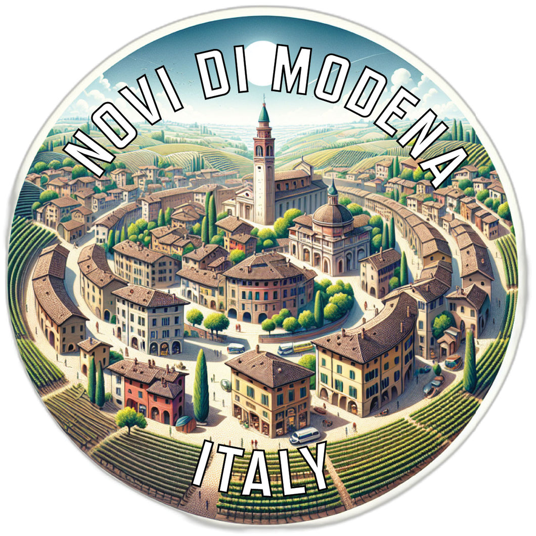 Novi di Modena Italy Souvenir Vinyl Decal Sticker 2-Inch