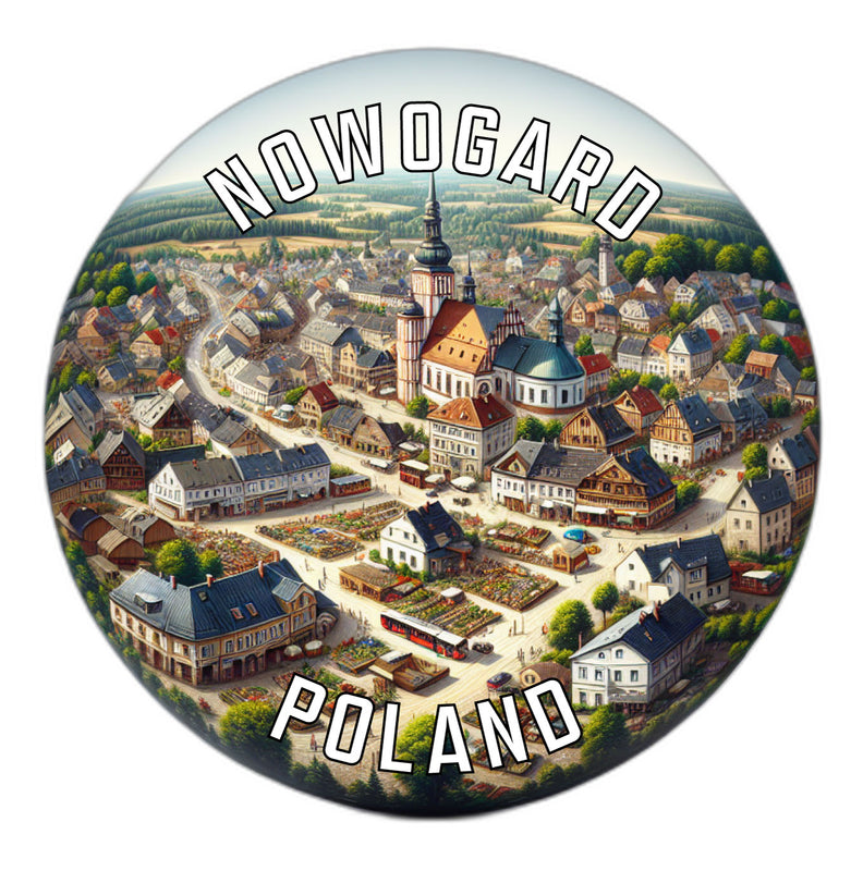 Nowogard Poland Souvenir Vinyl Decal Sticker 2-Inch
