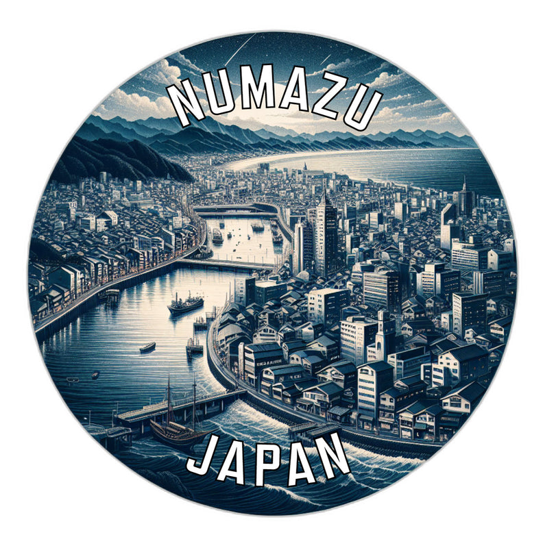 Numazu Japan Souvenir Vinyl Decal Sticker 6-Inch