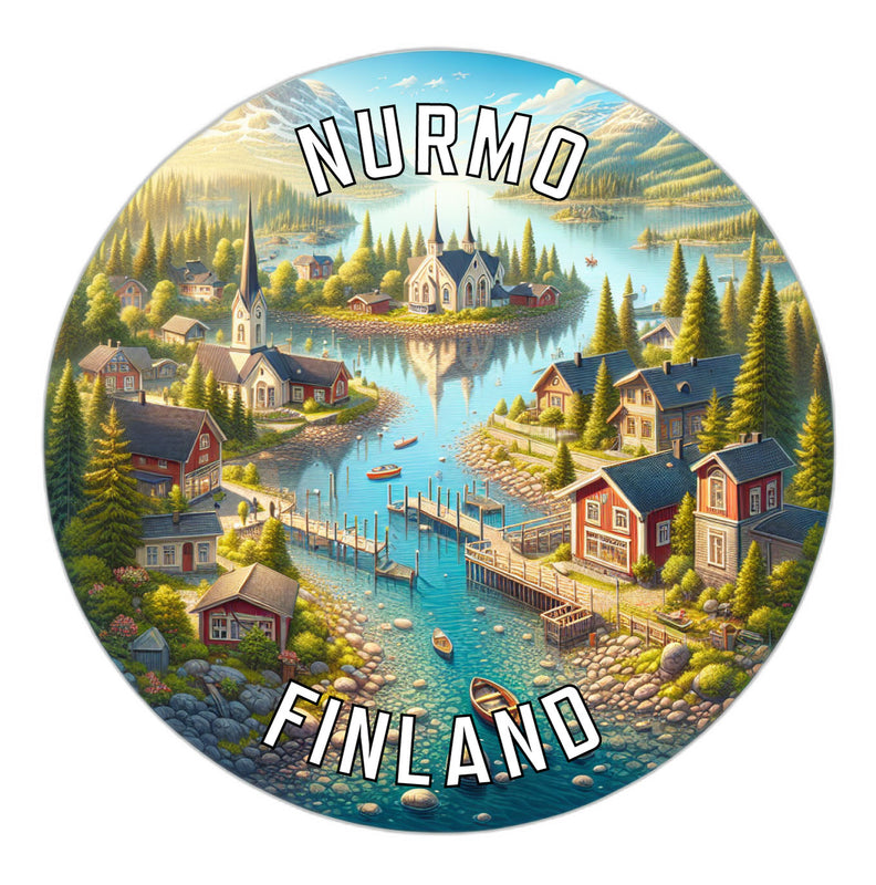 Nurmo Finland Souvenir Vinyl Decal Sticker 2-Inch