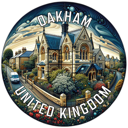 Oakham United Kingdom Souvenir Vinyl Decal Sticker 6-Inch