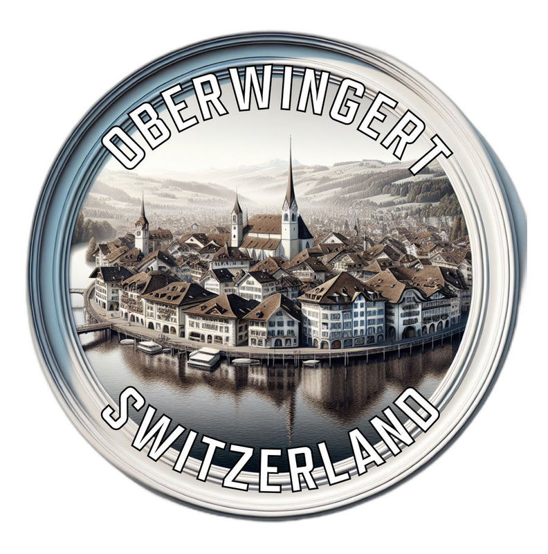 Oberwingert Switzerland Souvenir Vinyl Decal Sticker 3-Inch