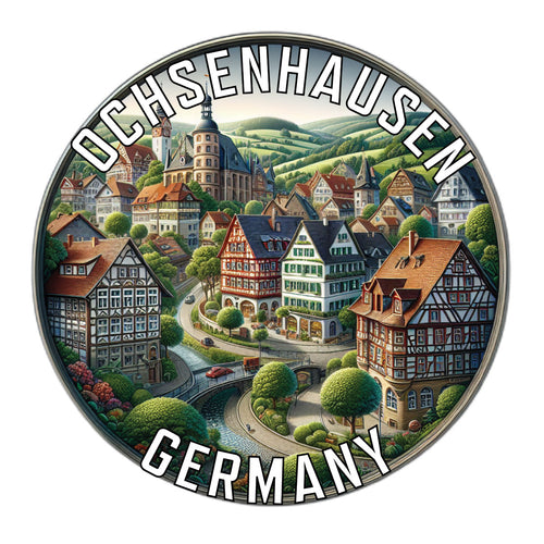Ochsenhausen Germany Souvenir Vinyl Decal Sticker 2-Inch