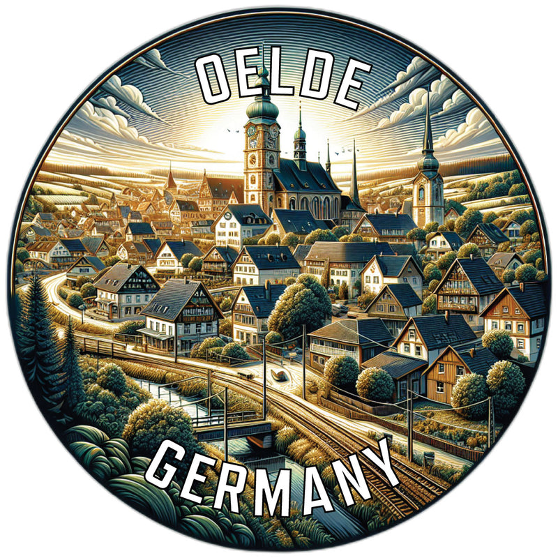 Oelde Germany Souvenir Vinyl Decal Sticker 2-Inch