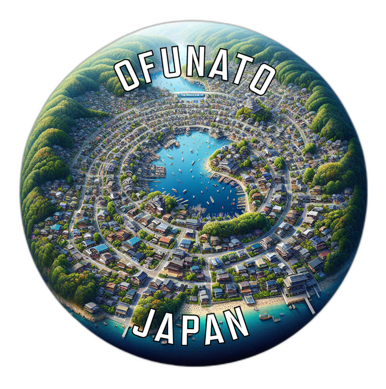 Ofunato Japan Souvenir Vinyl Decal Sticker 2-Inch