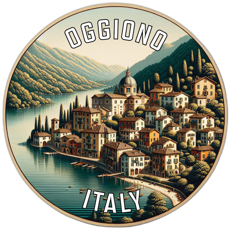 Oggiono Italy Souvenir Vinyl Decal Sticker 2-Inch