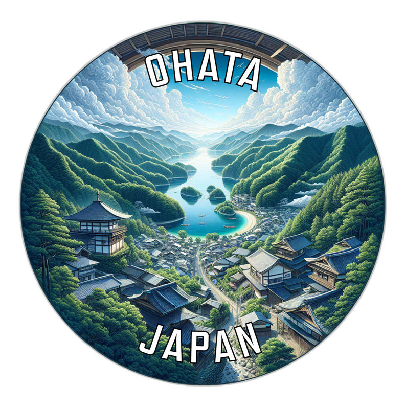 Ohata Japan Souvenir Vinyl Decal Sticker 6-Inch