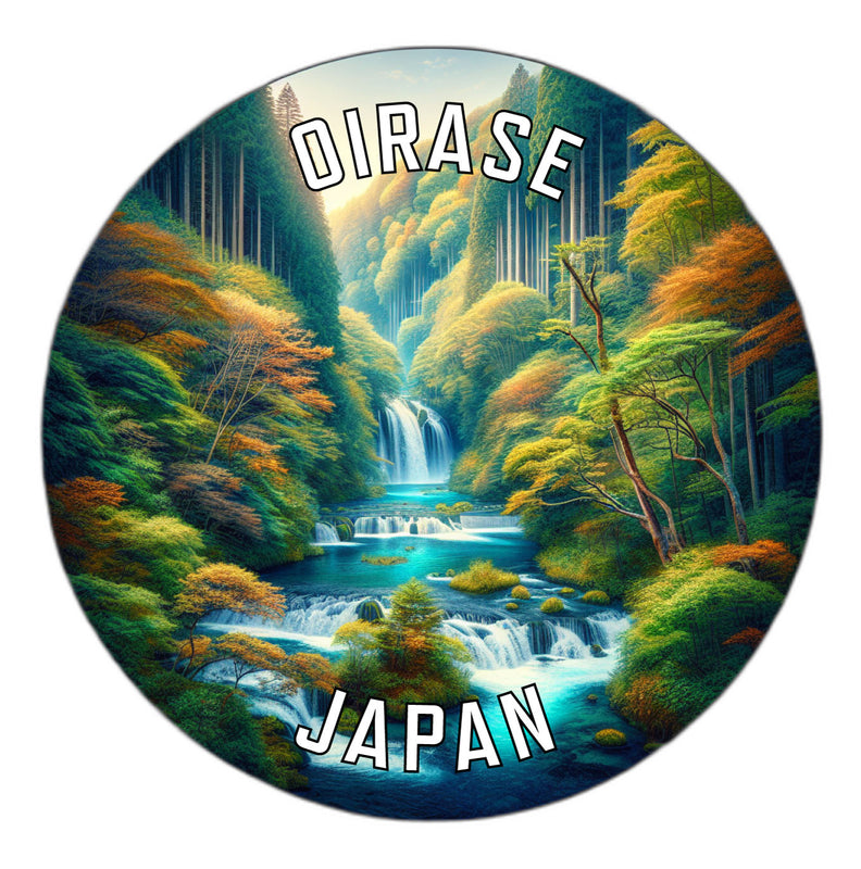 Oirase Japan Souvenir Die Cut Flat Magnet 6-Inch
