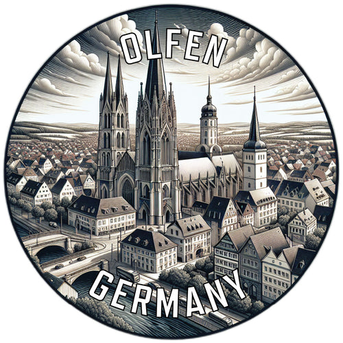 Olfen Germany Souvenir Vinyl Decal Sticker 6-Inch