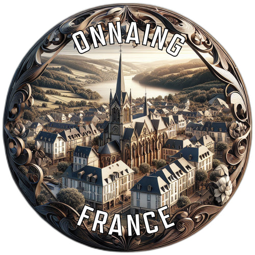 Onnaing France Souvenir Vinyl Decal Sticker 6-Inch