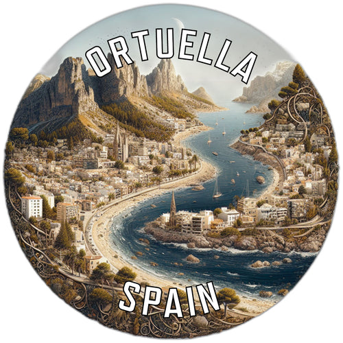 Ortuella Spain Souvenir Vinyl Decal Sticker 2-Inch